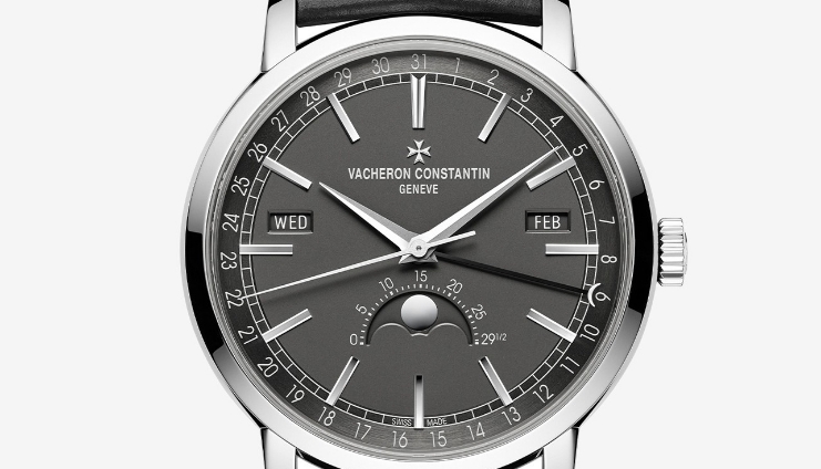 江詩丹頓傳襲系列全日歷18K白金腕表（圖）