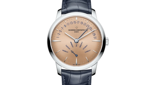 江詩丹頓傳承系列逆跳星期日歷腕表（圖）